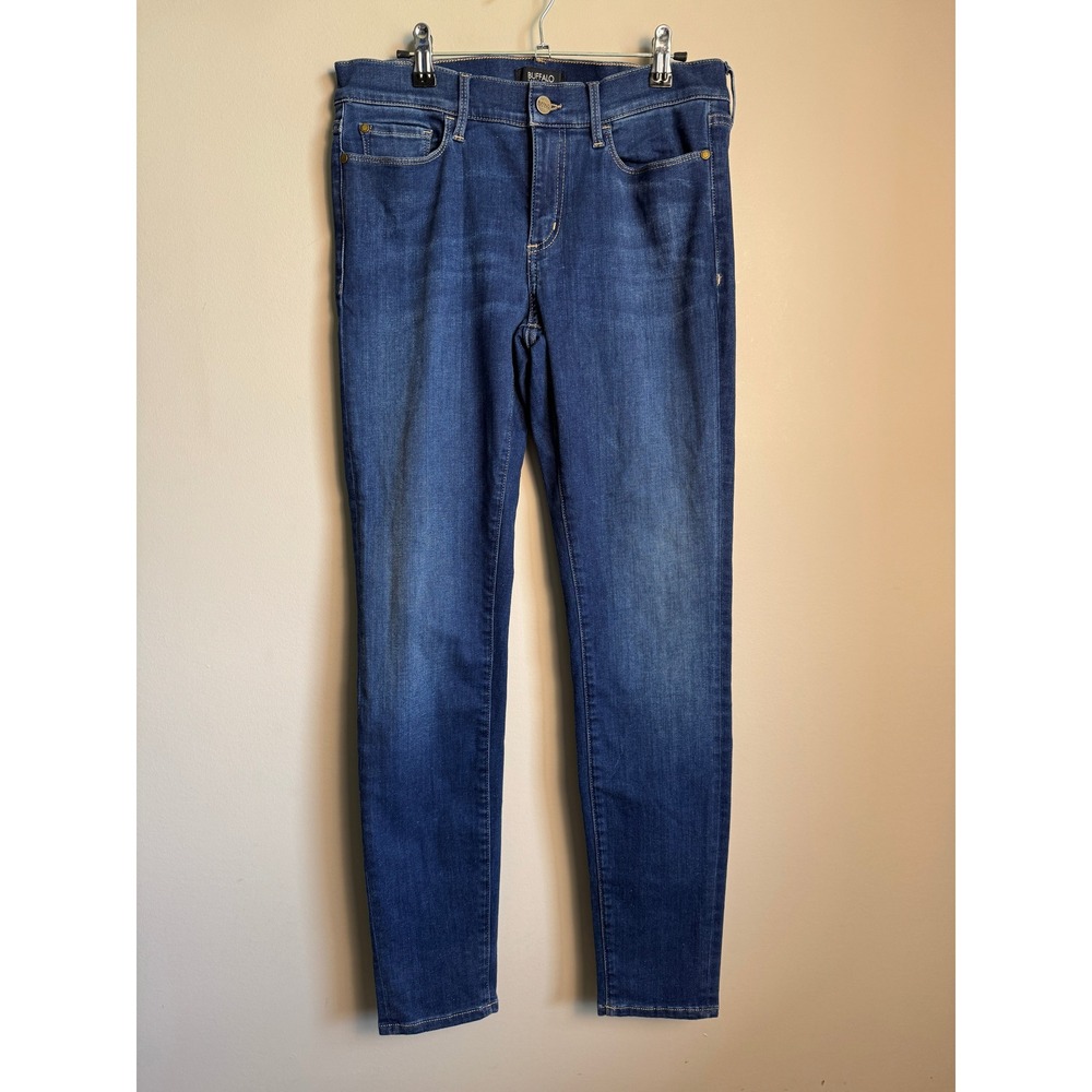 Buffalo David Bitton Faith Skinny Jeans Womens 29 Blue Stretch Casual School